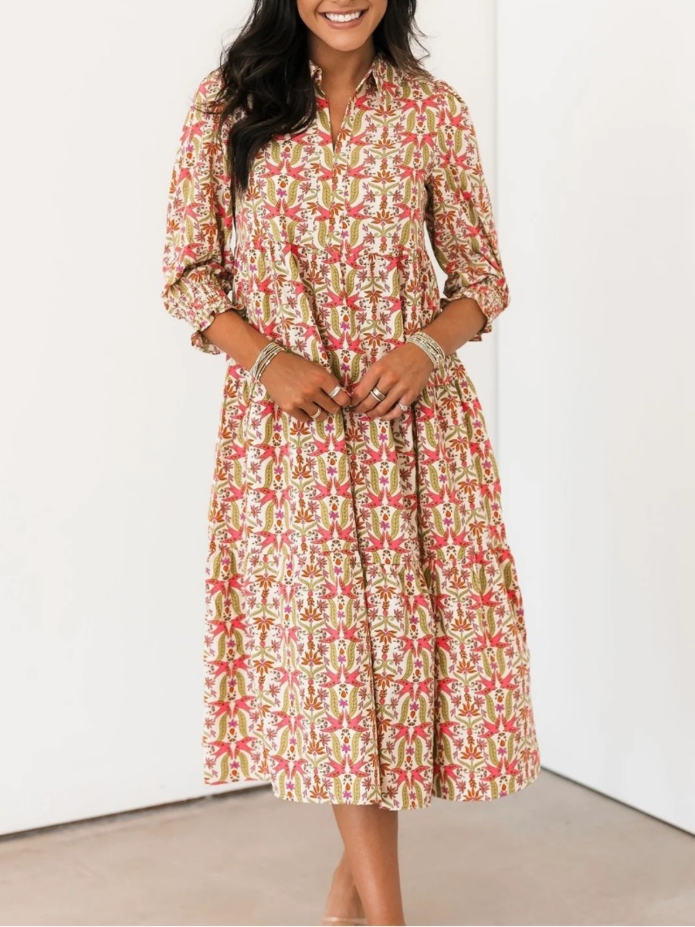 Mary Square Eleanor Midi Dress Size XL